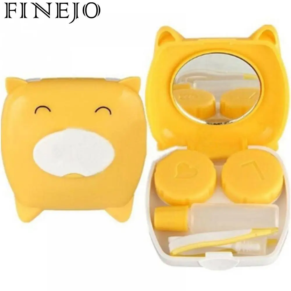 FINEJO Случайная Доставка линзы подарочные очки Контактная форма новый мультяшный