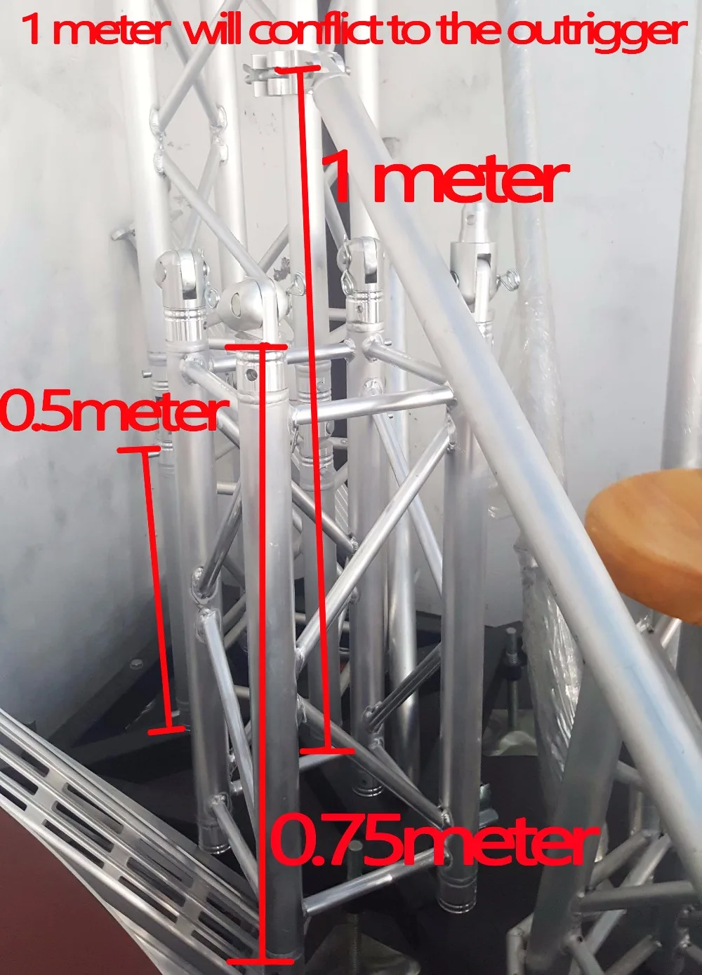 Алюминиевая Ферма для базовой установки совместима с глобальной и евро FD34
