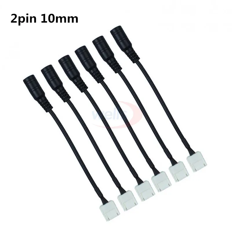 Светодиодный 1 шт. разъем DC мужской/женский 5 V 12 24 Светодиодные полосы света IP30 IP65 8