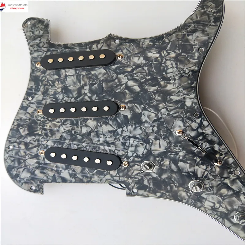 Гитарная черная перламутровая Накладка для защиты от царапин из быстрорежущей