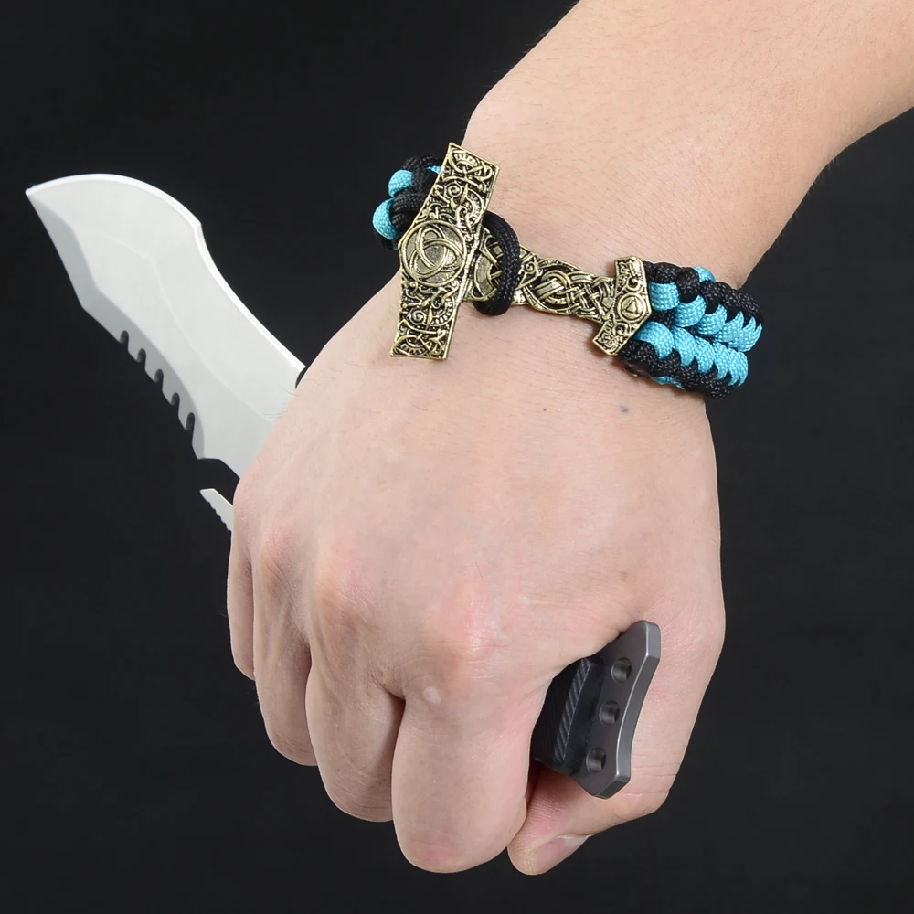 Браслет для выживания плетеный браслет викинга | Украшения и аксессуары