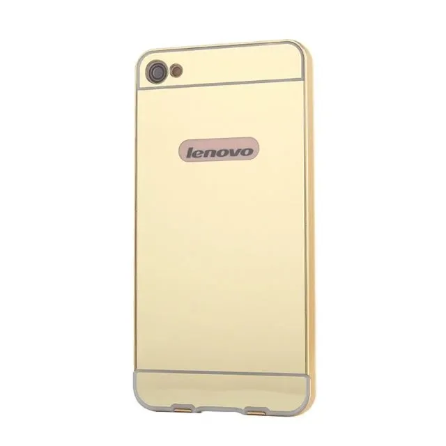 Для lenovo P70 P70A P70T зеркальный чехол жесткий металлический алюминиевый каркас зеркальная задняя крышка для lenovo S90 S90T Z90 S850 K3Note K6Note чехол
