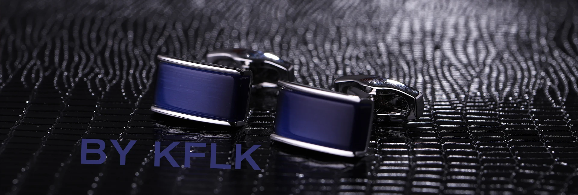 KFLK Роскошные новая рубашка запонки для мужской бренд манжеты кнопки манжеты с запонками синий gemelos высокое качество abotoaduras ювелирные изделия