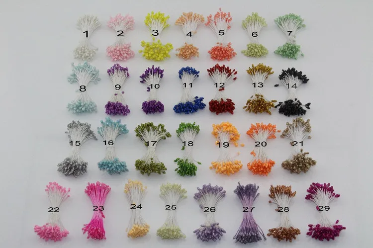 Бесплатная доставка 3 мм 800 шт. фиолетовый цветочный блестящий цветок с тычинками