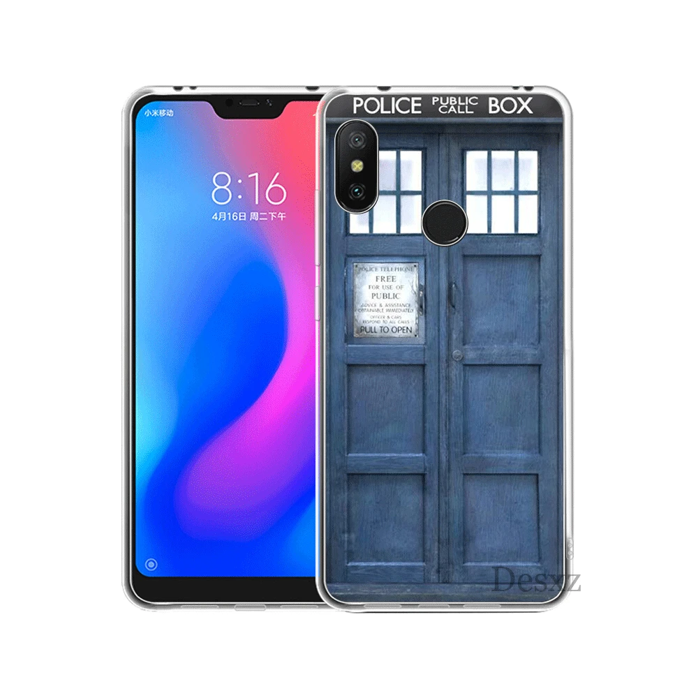 Чехол для телефона Xiaomi Redmi Note 3 4 4X5 6 5A Prime Pro Tardis Box Doctor Who hard pc|Чехлы-накладки| |