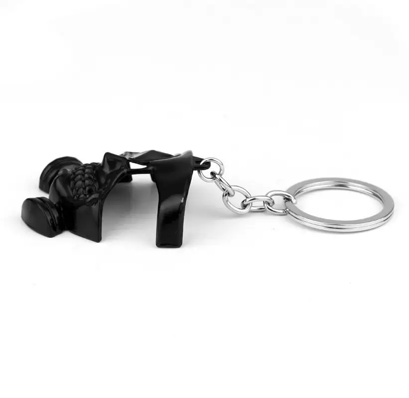 dongsheng Anime Cartoon Tokyo Ghoul keychain Kaneki Ken Mask Cosplay Pendant Key Ring Statement Jewelry souvenirs | Украшения и