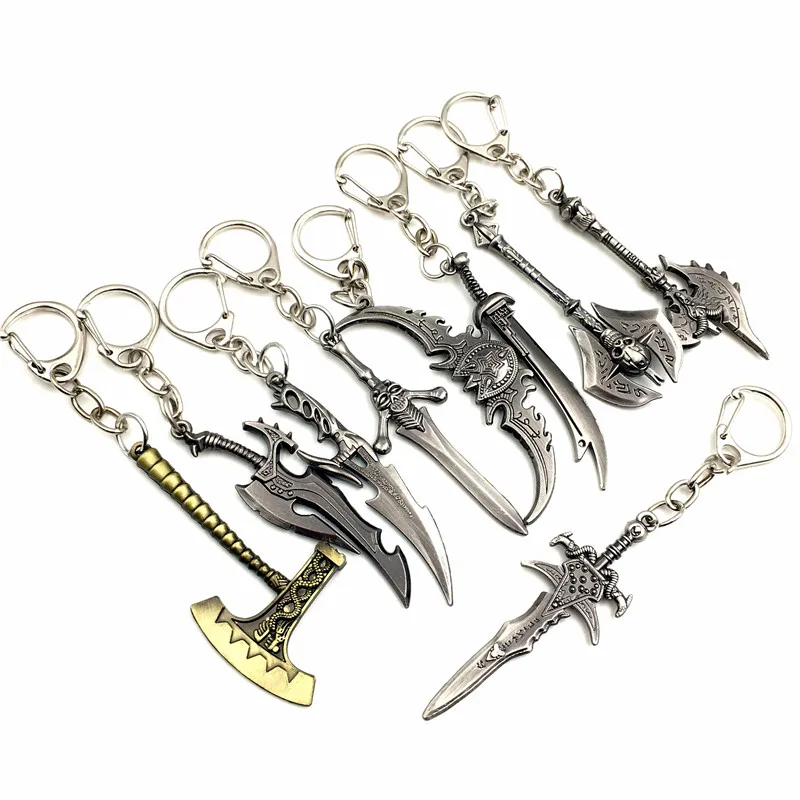 Винтажная цепочка для ключей из металлического сплава брелок мужчин в подарок