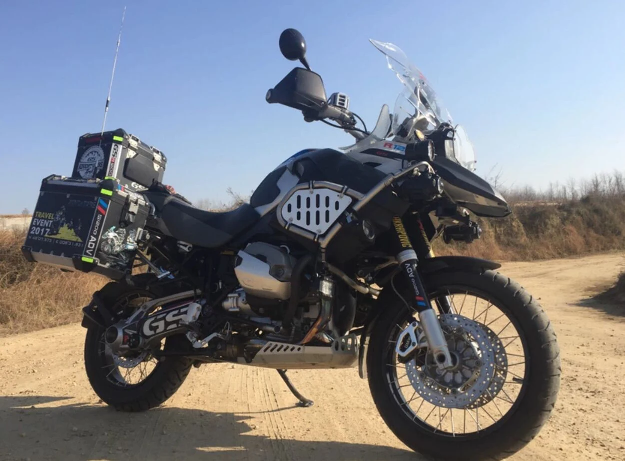 Защитная крышка для мотоциклетного бака CNC BMW R1200GS Adventure 2007 2011 приключение ABS