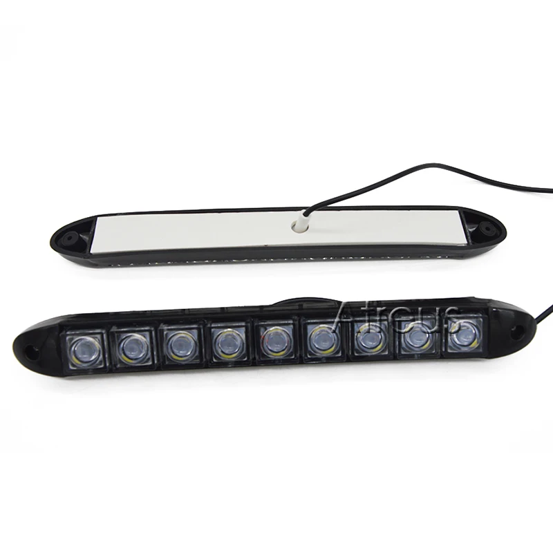 Atreus 1 пара DRL светодиодный Габаритные огни лампы 12V 9 для Mazda 3 6 2 CX-5 Seat Leon Chevrolet Cruze Opel