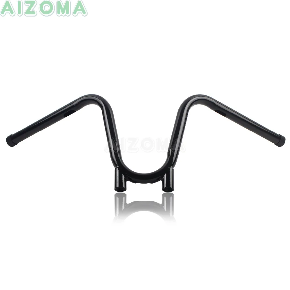Мотоциклы черные 1 дюйм и 25 мм APE Bootlegger Bars Rise 9 5 &quotруль для Harley Sportster Dyna Chopper Bobber 1982