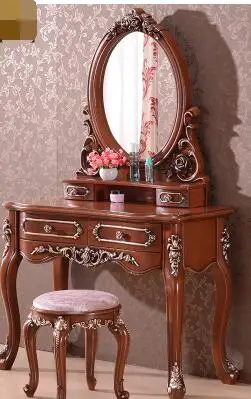 Туалетный столик. Шкаф для спальни из цельного дерева - Цвет: 103CM