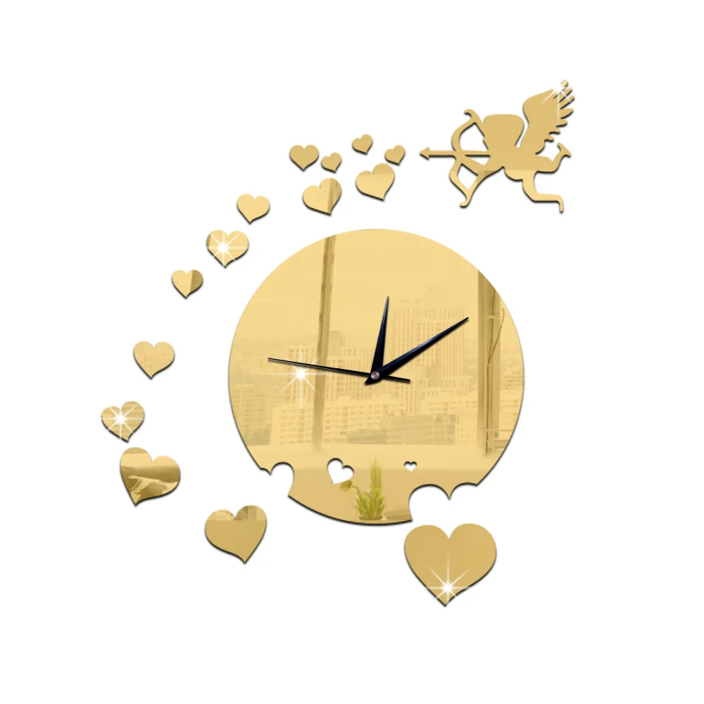 Зеркало Funlife защита окружающей среды можно удалить настенные наклейки кристалл