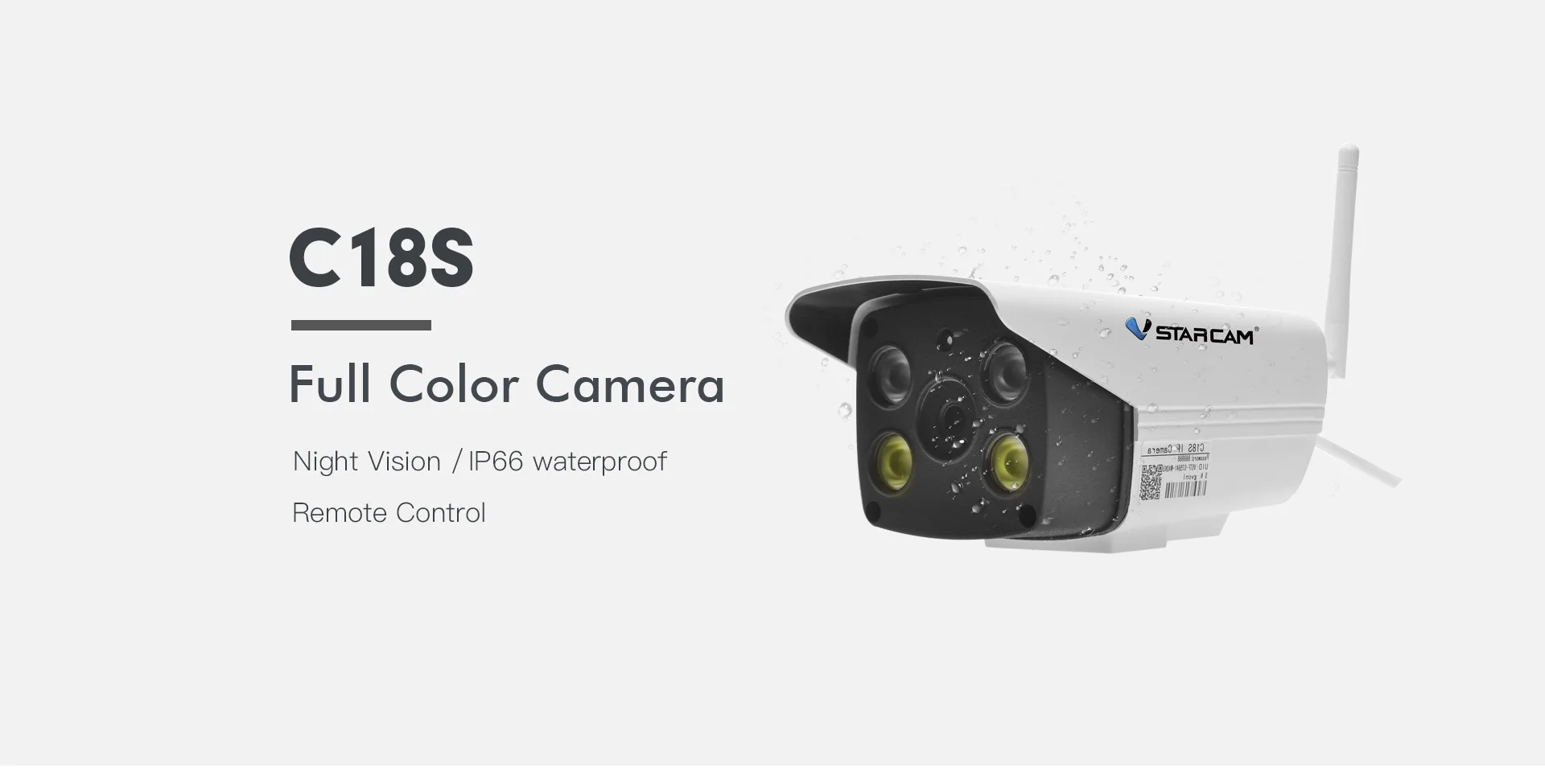 C18s v arcam 1080 p Открытый Wi-Fi полноцветная CCTV bullle камера ночного видения инфракрасная камера безопасности