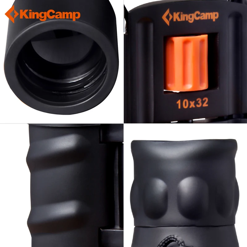 KingCamp Мини бинокль с регулируемым увеличением 10X для детского телескопа на