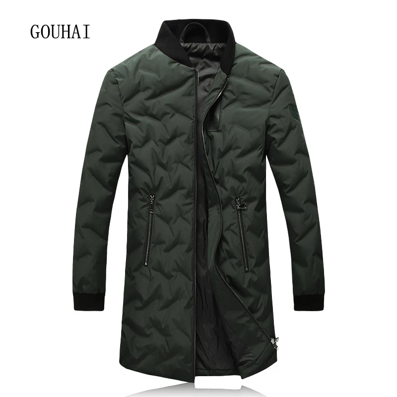Пуховик мужской длинный белый большого размера 4XL 5XL 2019|male male|male jacketmale casual |