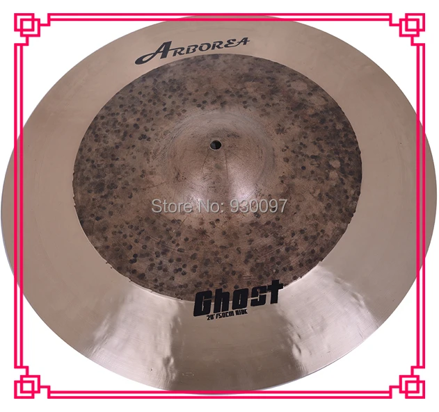 

New style Raw cymbal , 100% handmade Ghost 20" RIDE CYMBAL