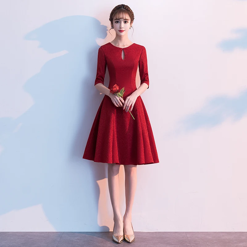 Новое поступление 2020 Формальное короткое платье для выпускного вечера