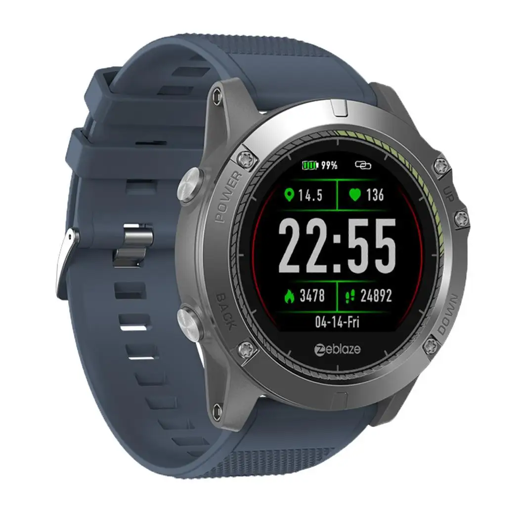 Водонепроницаемый Bluetooth спортивные Смарт часы монитор сердечного ритма для