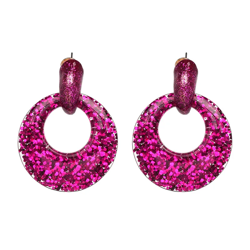 Серьги-гвоздики в богемном стиле большие серьги-подвески из сплава аксессуары