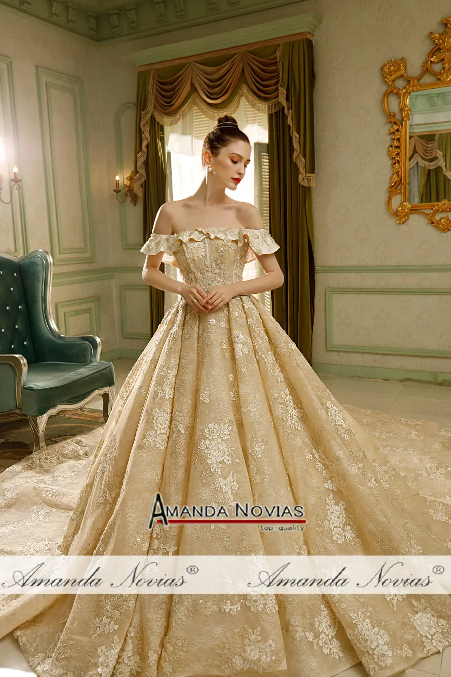Vestidos de novia свадебное платье специальные дизайнерское свадебное платье настоящая работа фото