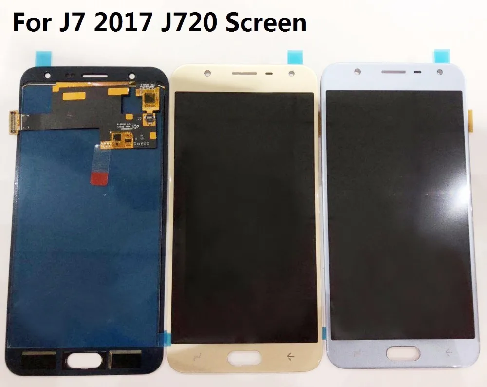 Для Samsung Galaxy J7 Duos 2018 J720 J720F J720M ЖК дисплей сенсорный дигитайзер сенсорная сборка +