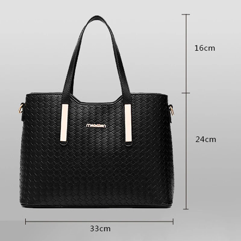 Сумка-тоут женская из мягкой искусственной кожи с кристаллами | Багаж и сумки