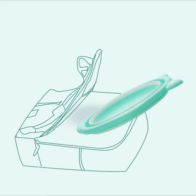 Детская складная ванна водонепроницаемый складной бассейн силиконовый Ванна