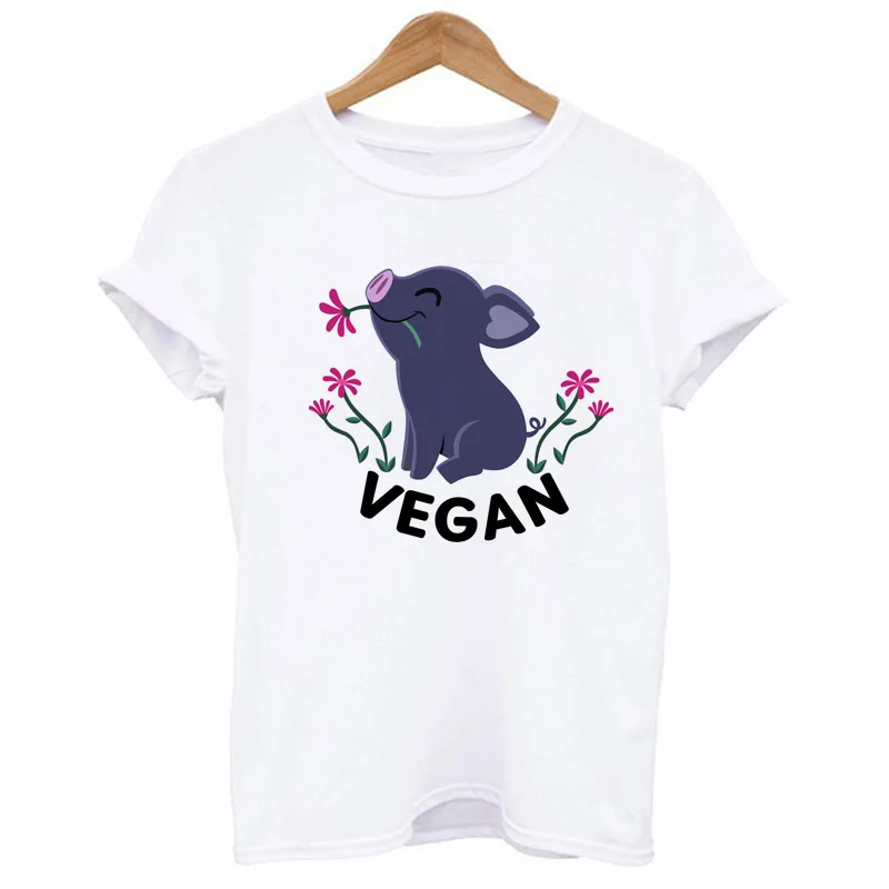 Vegan футболка для женщин, есть фрукты, не друзья, футболка с принтом harajuku kawaii tumblr, футболка с круглым вырезом для девочек, Женская белая футболка WT579
