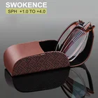 Модные Портативные складные очки для чтения для женщин и мужчин, брендовые дизайнерские высококачественные асферические линзы из твердой смолы, пресбиопические очки G415