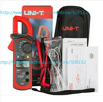 Высокоточный цифровой зажим UT202 для измерения температуры в диапазонах DMM DCV ACV с