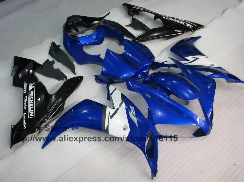 Обтекатели для мотоцикла YAMAHA YZF R1 2004 2005 2006 yzf r1 04 05 06 синие части корпуса Вторичный