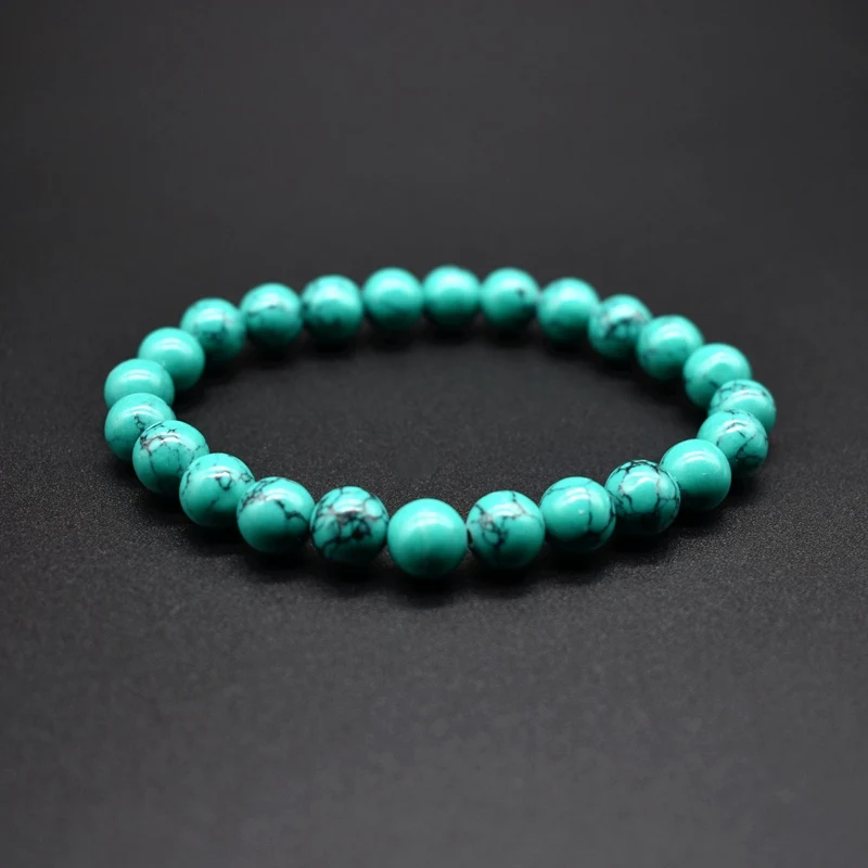 Новинка 2019 модные мужские браслеты с круглыми бусинами простые классические