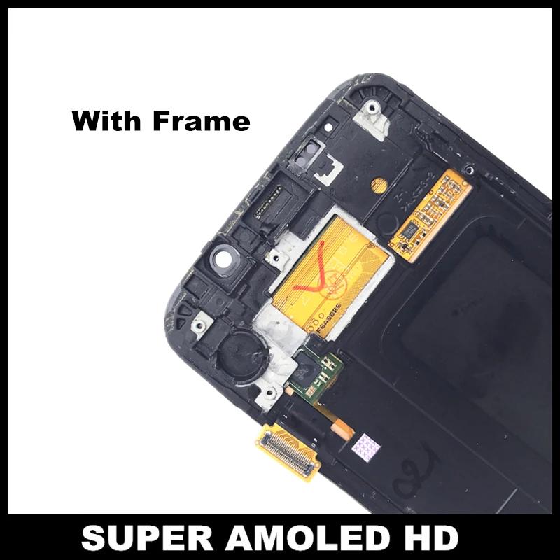 Замена сенсора ЖК дисплей для Samsung Galaxy S6 Edge G925 G925F G925I AMOLED телефона с кодирующий