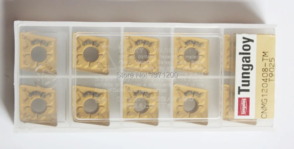 Tungaloy карбидные вставки CNMG120408-TM T9025 CNMG432-TM 10 шт для фальцовки держателя MGEHR &amp MGIVR