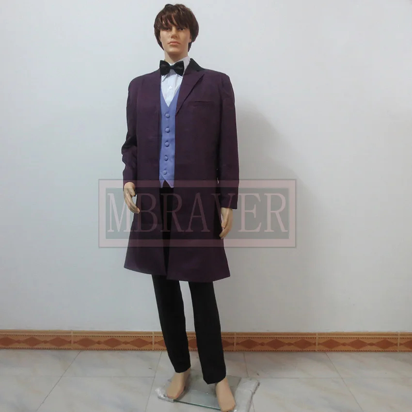 Бесплатная доставка косплей-костюм Доктора полный комплект на заказ любой