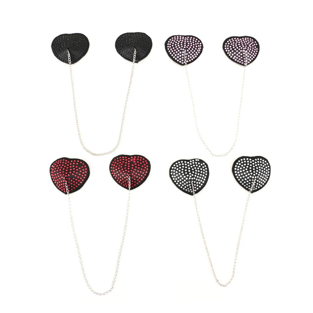 1 пара самоклеющихся наклеек на соски наклейки грудь бюстгальтер стразы чехол с