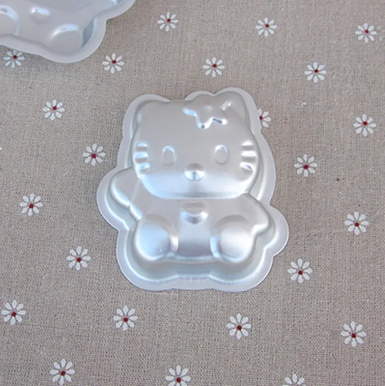 1 шт. hello kitty для мини-кекса пирога съемная нижняя форма пудинга DIY Форма выпечки