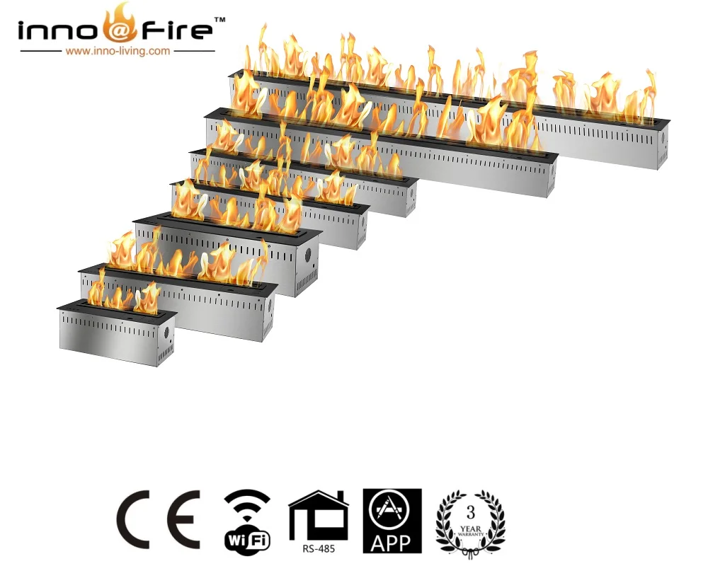 on sale 48 inch linear fireplace electronic ethanol burner with remote control | Обустройство дома