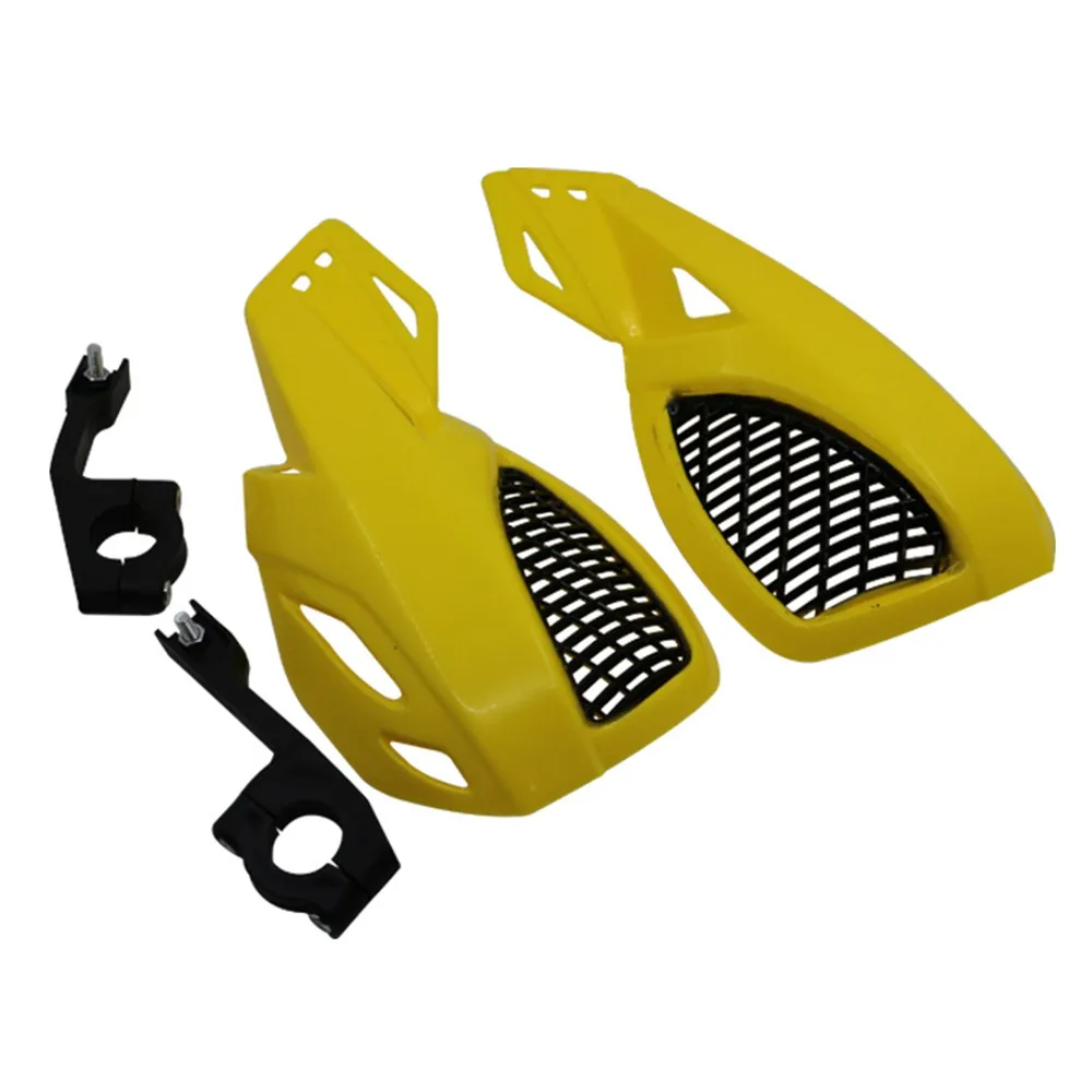Yellow Мотоциклетная защита для рук для Kawasaki Suzuki Honda Yamaha KTM SX EXC XCW SMR мото байк квадроциклы 22 мм руль - Цвет: Yellow