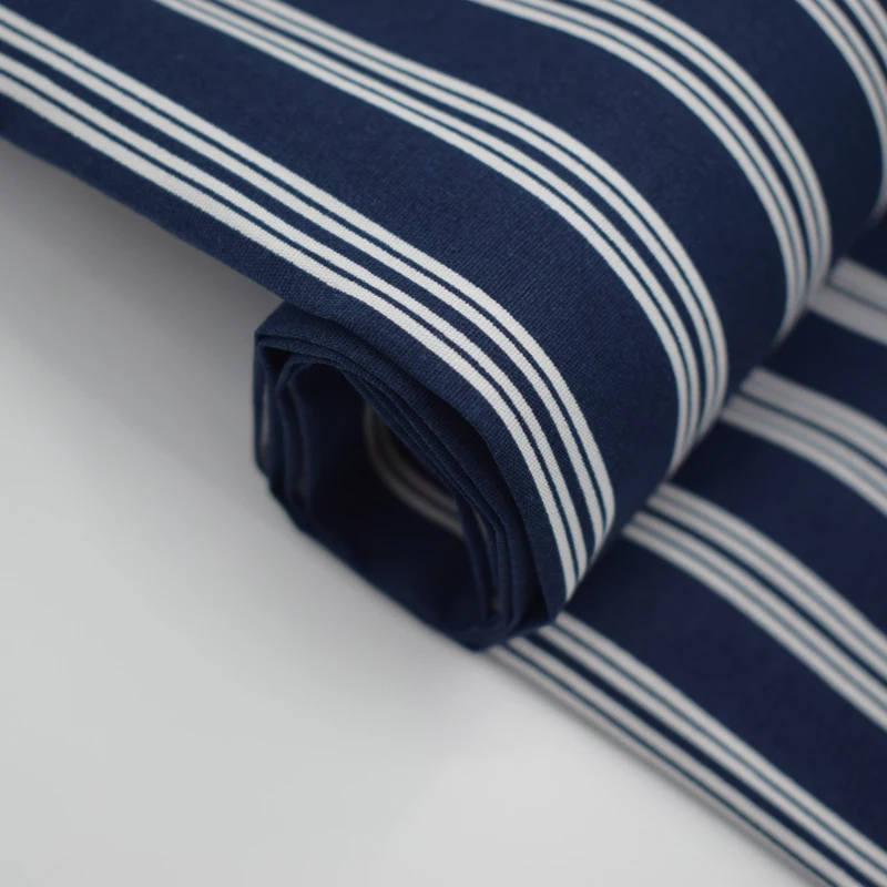 Горячая Распродажа полосатая ткань для шармёзных платьев модная женская шитья