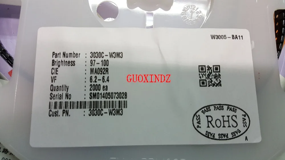 Светодиодная подсветка AOT светодиодный ная высокой мощности 1 6 Вт 3030 в лм