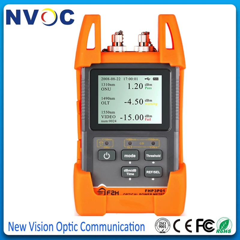 FHP3P01 Grandway GPON EPON PON оптический измеритель мощности с хранилищем данных 1000