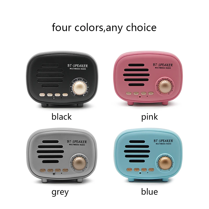 MOONSTAR Bluetooth динамик светодиодный портативный мини беспроводной плеер USB Радио Fm Mp3