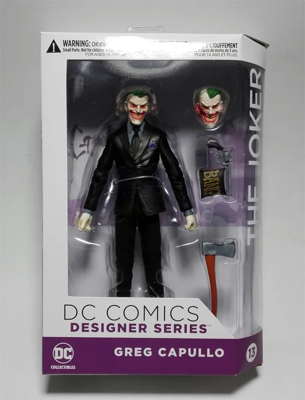 HKXZM Movie Figure 16CM Batman Arkham Asylum The Joker Movable PVC Action Model Christmas Gift Collectible Toy | Игрушки и хобби