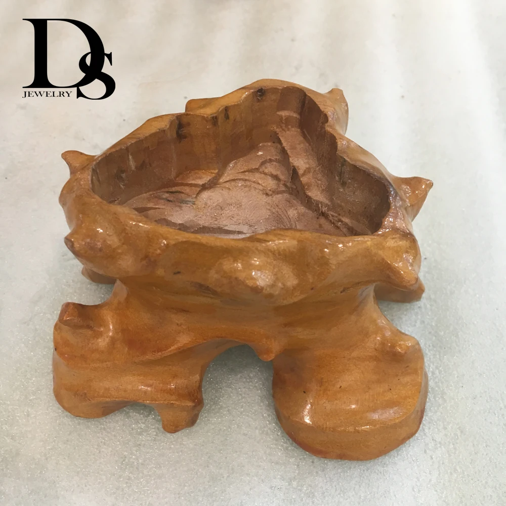 

Natural Wood Fossil Jade Figurine Crystal Fossil Tree Jade Stones And Mineral Specimen Home Decoration Gift & Free Wood Stand