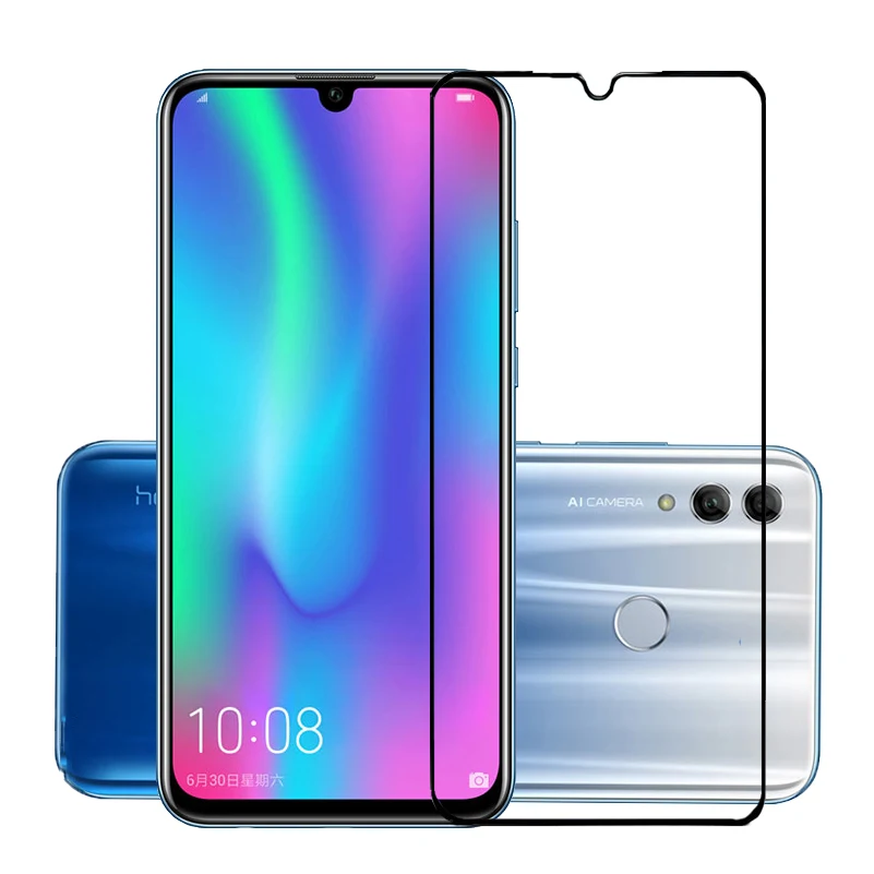 Закаленное стекло премиум-класса для Huawei Honor 10 Lite Защитная пленка экрана с полным