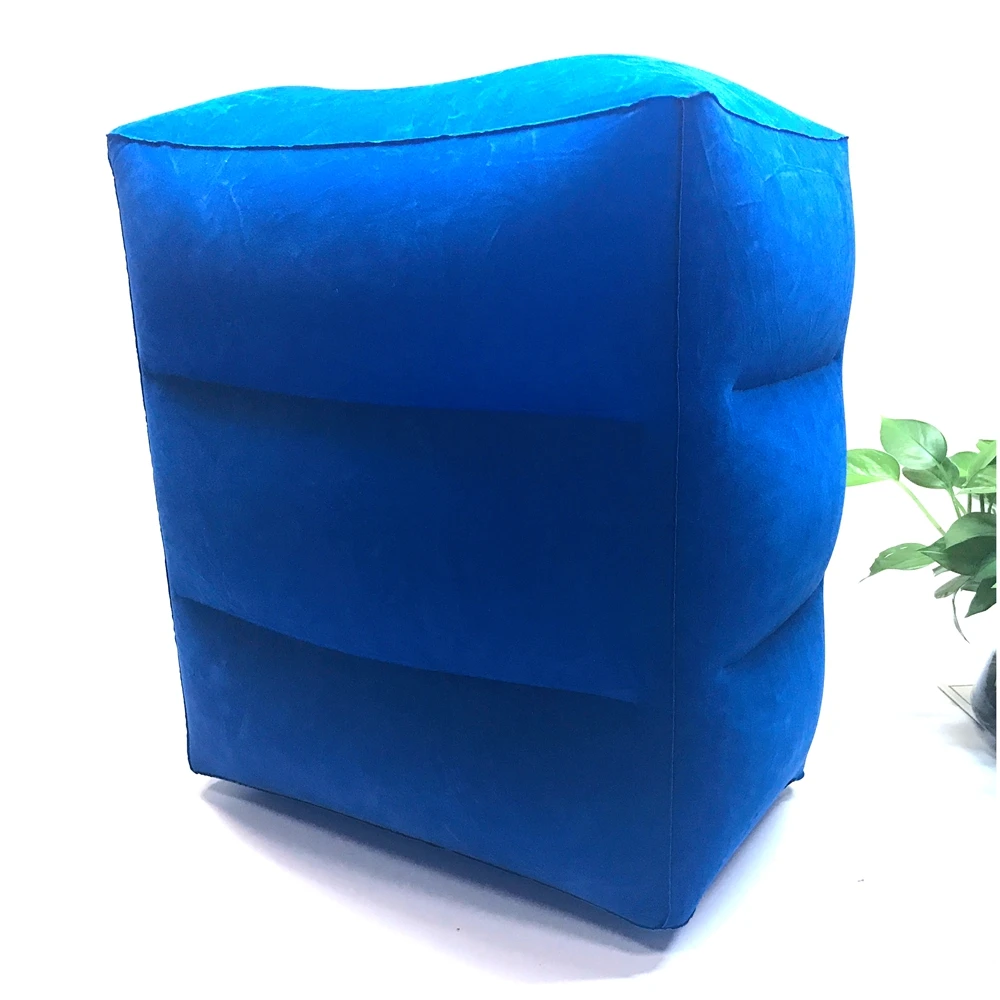 Надувная дорожная подставка для ног подушка полета детей и взрослых коврик