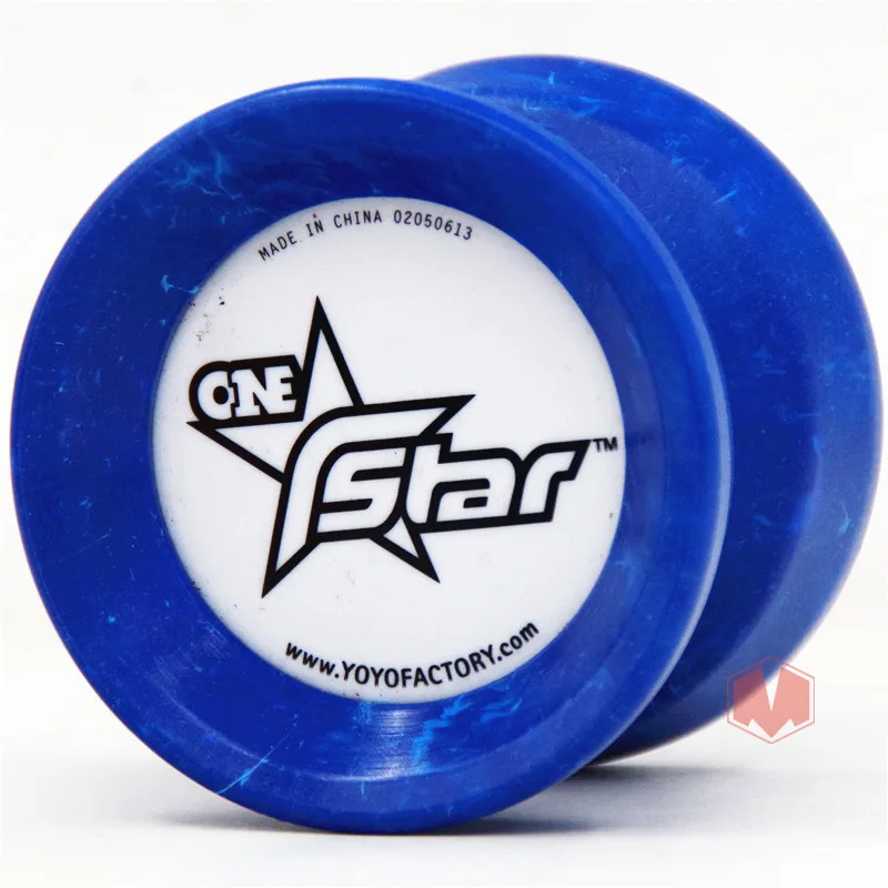 blue Новое поступление YYF ONEStar YOYO CNC литая резина yoyo Zero shake 1A 3A 5A для детей начинающих уровень yoy - Цвет: blue