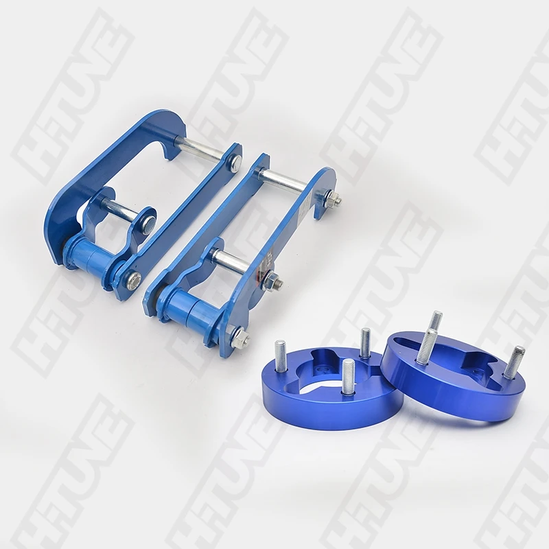 H-TUNE 4x4 Accesorios 32 мм спереди Spacer и сзади продлен 2 дюймов G-оков Поднимите Наборы 4WD для Navara D40 05-14