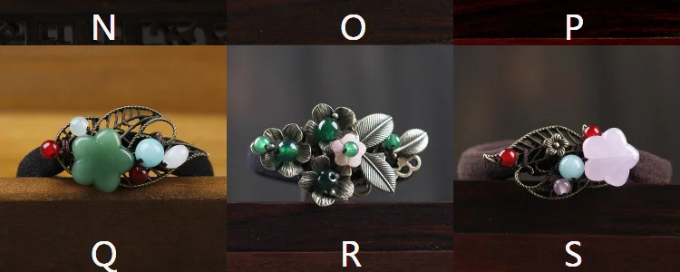 9 дизайн старый китайский ветер cloisonne lapis Цветы hairband, халцедон этнические аксессуары для волос, классические Винтажные Украшения для волос